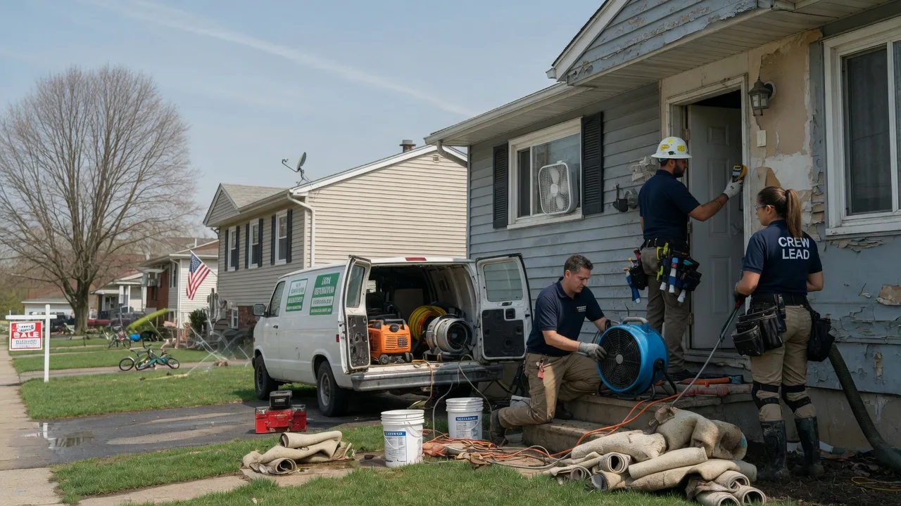 Flood Cleanup in North Carrollton, MS near me