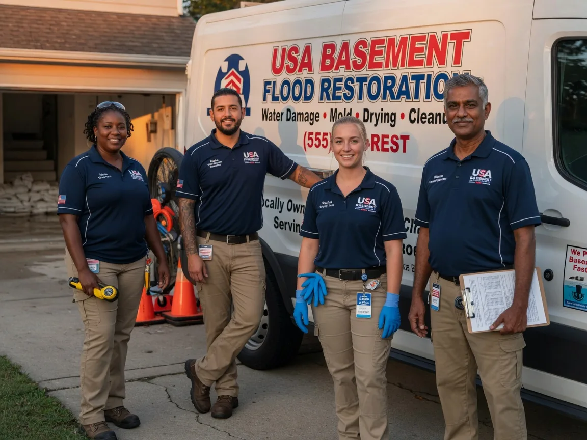 Basement Flood Cleanup company in North Carrollton, MS